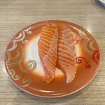 回転寿し トリトン - 大トロサーモン　297円