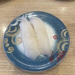 回転寿し トリトン - かれい　187円