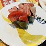 すし 銚子丸 成田店 - 上まぐろブツ軍艦