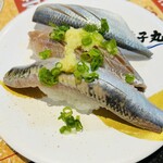 すし 銚子丸 - 光り物3貫