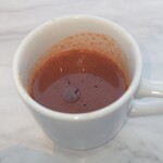 cafe&dining blue terminal - トマトのスープ