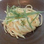cafe&dining blue terminal - 九条葱とディルのレモンクリームパスタ