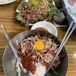 백제정육점 - ユッケビビンバ