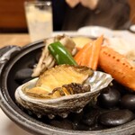 せんざん - あわびアップ