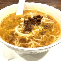 開化亭 - 〆の坦々麺。