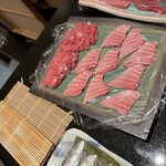 浅草壽司清 - 本日のマグロ