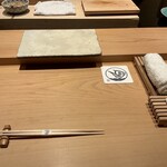 浅草壽司清 - カウンターセット