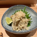 浅草壽司清 - 越前ガニ(　ﾟдﾟ)