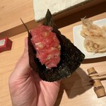 浅草壽司清 - 中落ち(๑˃̵ᴗ˂̵)