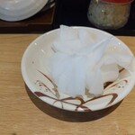 ラーメン小金太 - さっぱりした大根