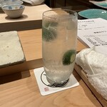 浅草壽司清 - スダチサワー濃いめ濃いめ