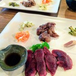 無鹿リゾート - 鹿ロース蒸焼赤ワインソース