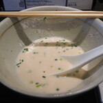 弘明寺丿貫 - 底に残ったスープ