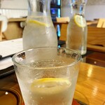 HACHIDORI - 無料提供の炭酸水
                                