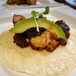 HACHIDORI - 大山ドリの炭火焼きタコス♪