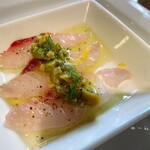 HACHIDORI - 真鯛のカルパッチョ