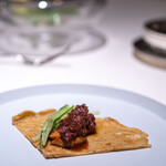 レストラン オオツ - 2024.11 白レバーのガレット