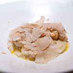 レストラン オオツ - 2024.11 トスカーナ産白トリュフと天然トラフグ白子のリゾット