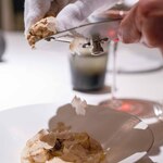 レストラン オオツ - 2024.11 トスカーナ産白トリュフと天然トラフグ白子のリゾット