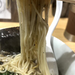 煮干しのビリー - 木嶋製麺所のストレート細麺♪