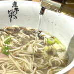 煮干しのビリー - 煮干し酢での味変も最高♪