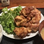 牛たん八 - 鶏唐揚げ定食