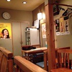 酒処 つがる - 201405　つがる　店内（座席より右まわり）⇒