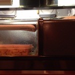 酒処 つがる - 201405　つがる　店内（座席より右まわり）⇒