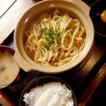 大和日和 - すき焼き風煮込みうどんランチ