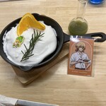 コラボカフェ本舗 - スイカちゃんのパンケーキwithピスタチオソース