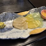 寿庵忠左衛門 - ぷるんぷるん　檜原村産トロ刺しこんにゃく　650円