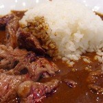 ステーキしのだ - ランチのステーキカレー