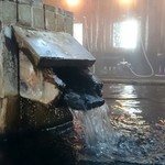 中村屋 - 内湯へ移動、木の雰囲気が良いね！