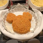 シェフ・ミッキー - ミッキー型のオムライスもありましたが、お腹がいっぱいで食べれず(꒦ິ⌑︎꒦ີ)