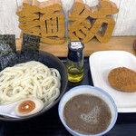 麺紡 - うおとりとん＆ハム卵天