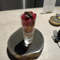 PLEIN 銀座本店 - Amuse キャビア　鰹　農園野菜