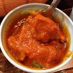 インドカレー クシ - 日替わりカレー（チキンと野菜）