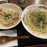 二代目清美食堂 - ちゃんらーセット¥900 美味！！