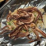 ぬくぬく屋 十三店 - イカゲソ焼き