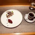 しまなみふれんち Murakami - シェフ特製デザート、食後のお飲み物