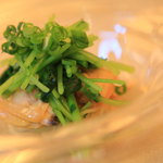 BRILLANTE IL SUZUKI - トリ貝と三河産の浅利、三つ葉のカッペリーニ」