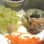 空 - セロリのきんぴら・ひすいシュウマイ