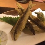 七伍屋 - 稚鮎天ぷら