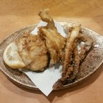 おぎ野 - フグ唐揚げ