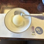 シーサイド佐竹 - ゆずシャーベット(普通サイズ)とっても美味しかった！