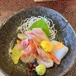 シーサイド佐竹 - 刺し盛り(一人前)