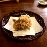 江戸そば 佗介 - 芝海老の天ぷら