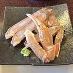 シーサイド佐竹 - カニ刺し(一人前)