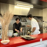 麺処 おぐら - 左…めん呼白店主　右…麺処おぐら店主