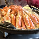 シーサイド佐竹 - 焼きガニ(四人前)